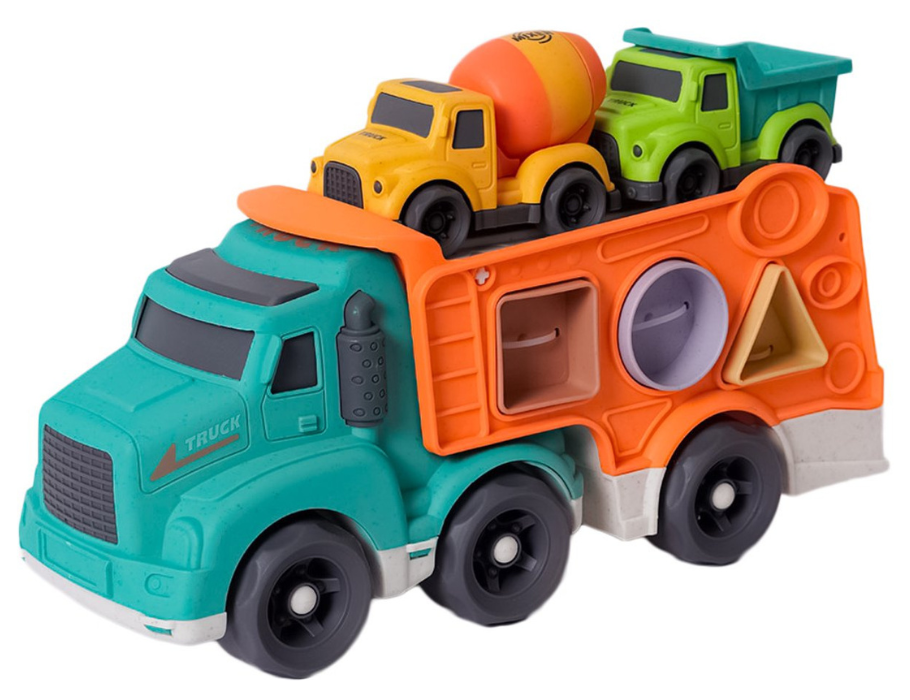 Bioplastic speelgoed vrachtwagen