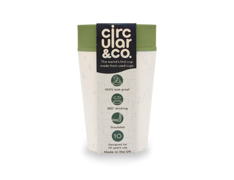 rCUP 227 ml - Creme/Groen