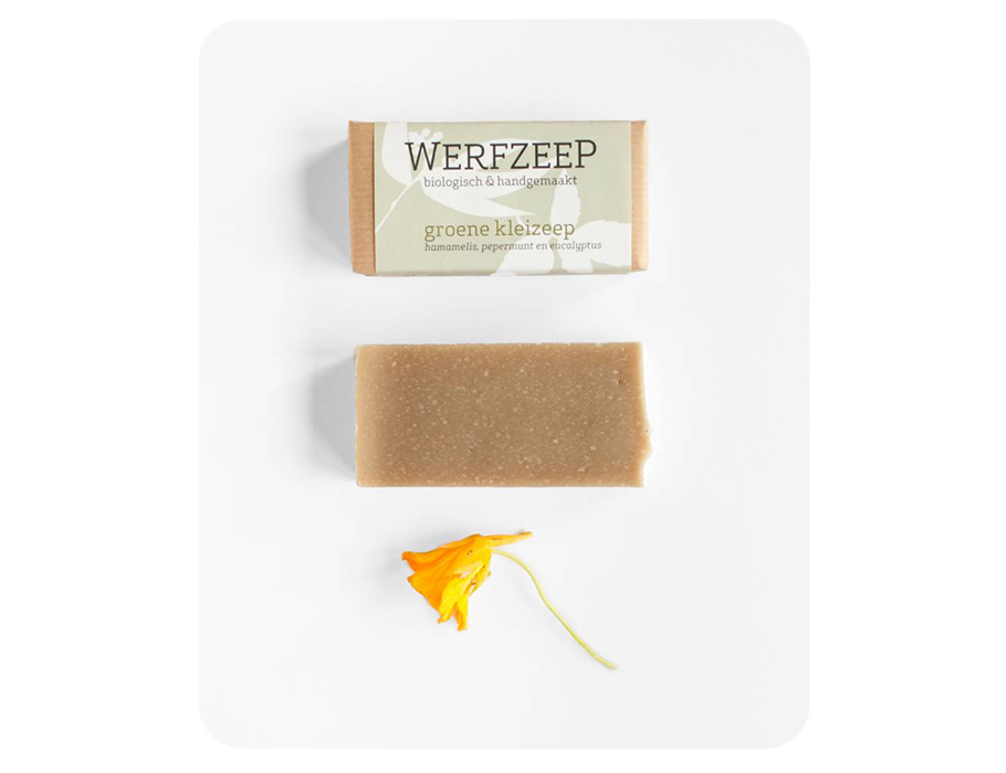 Werfzeep Groene Klei  - 100 gr