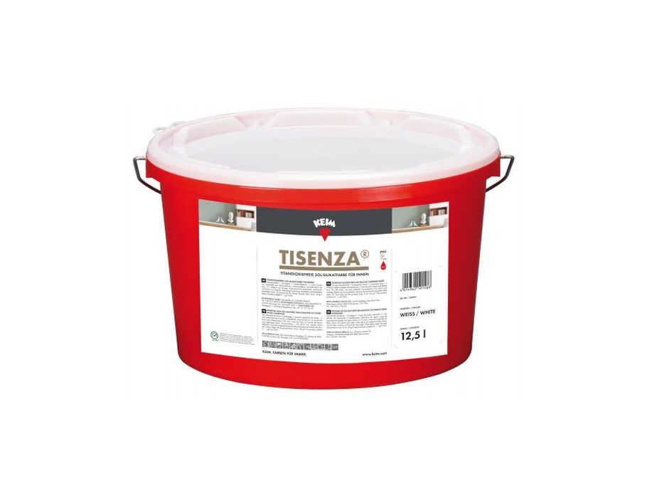 Keim Tisenza - 12,5L - Weiß - Titaandioxidefrei