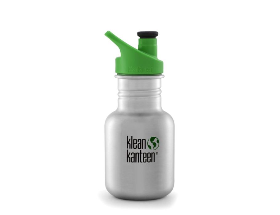 12 oz / 355 ml Kid Kanteen - Sport Cap - Plain Brushed