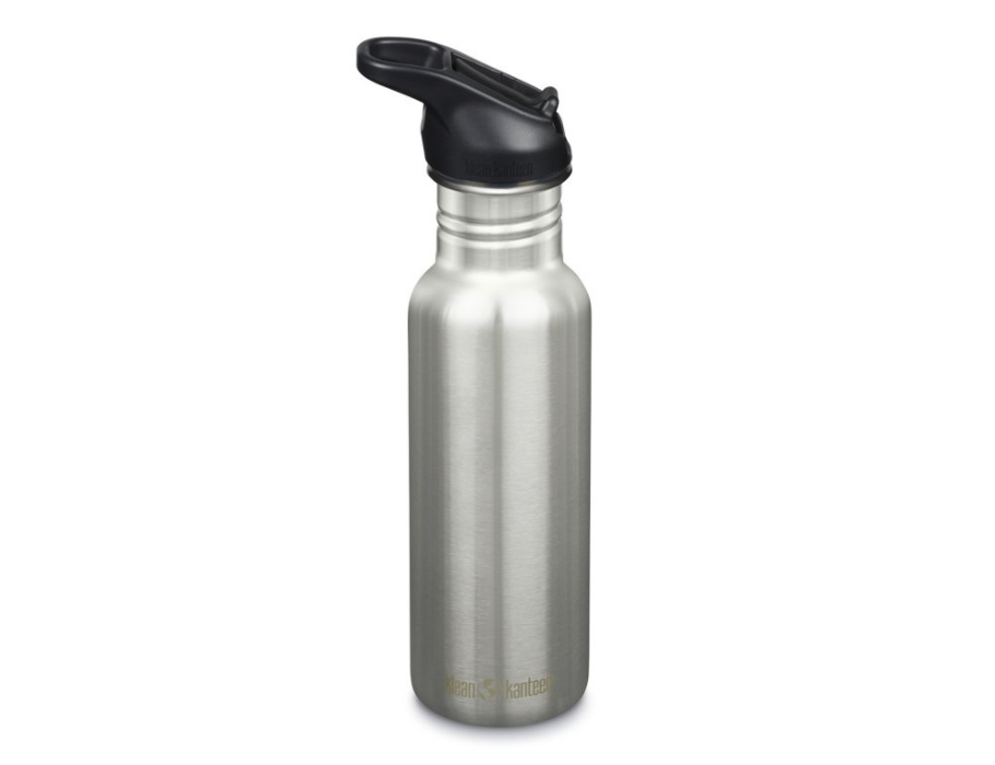 Drinkfles Classic Narrow Brushed Stainless Sportdop 532 ml 