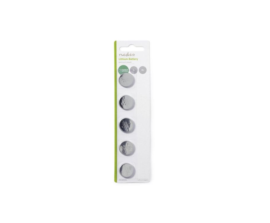 Knoopcelbatterij - Lithium - 5 stuks