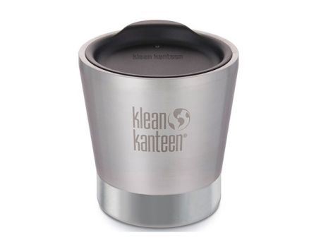 Klean Kanteen 8 oz / 237 Koffie beker met - brushed | Eco-Logisch webshop