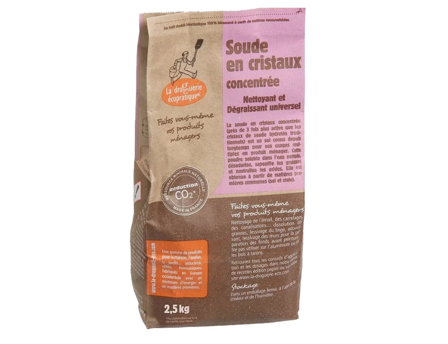 La droguerie ecologique Kristal Soda - 2,5 kg