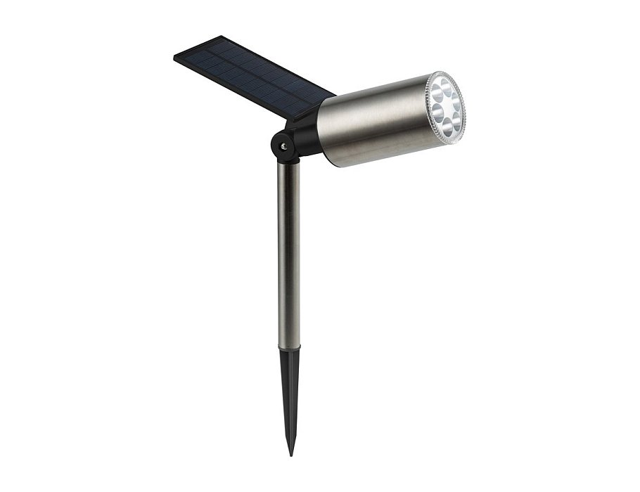 LED-Gartenleuchte mit Solarpanel