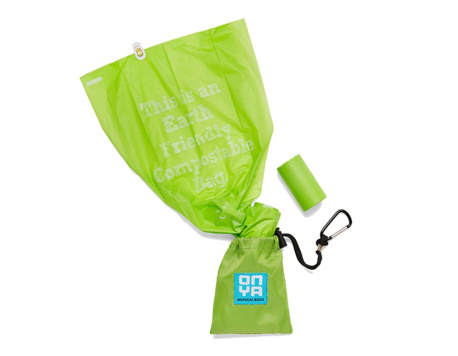 Hundekotbeutel mit Tasche - Green Apple