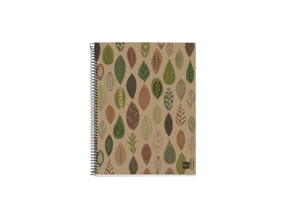 Notitieboek - Leaves - A4 Blanco - 120 blz