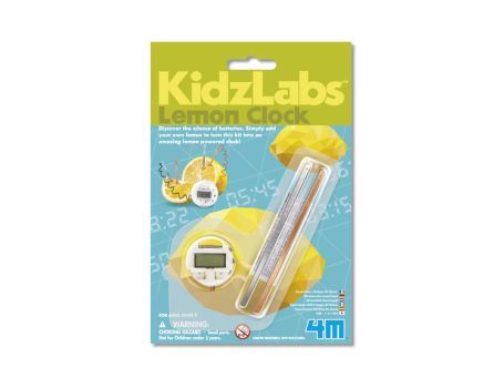 KidzLabs - Zitronenuhr Baukasten