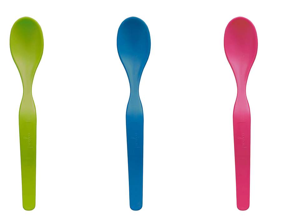 Babylepels - Set van 3 - Bioplastic
