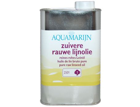 Aquamarijn Reines rohes Leinöl 1L