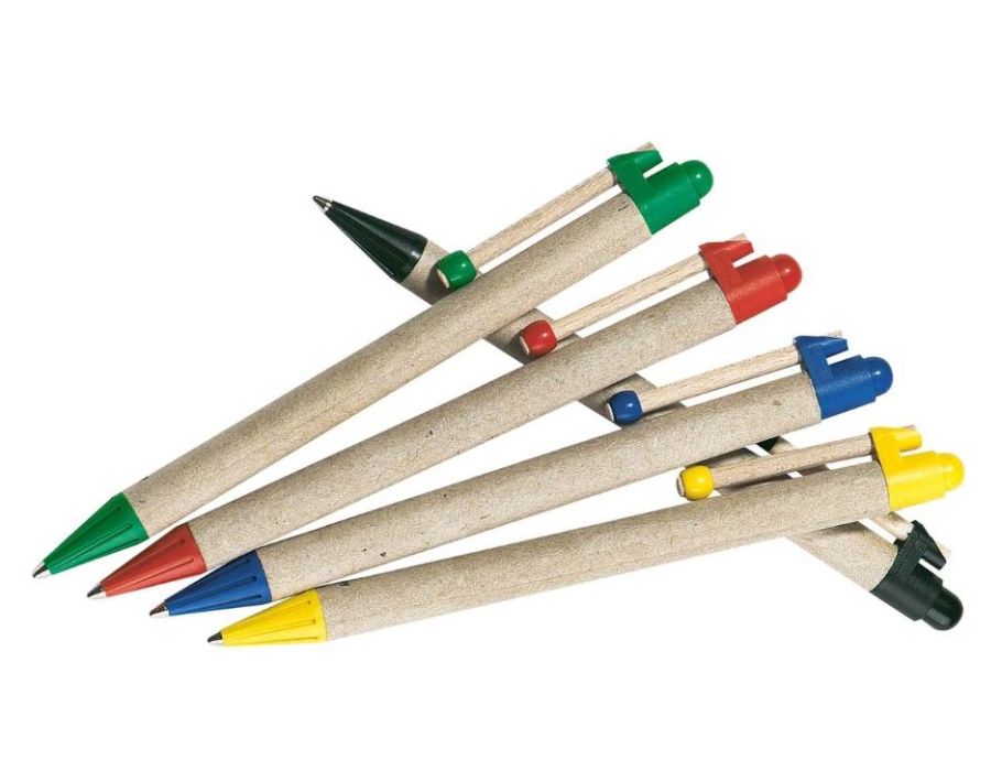 Pen - gerecycled papier - 10 stuks