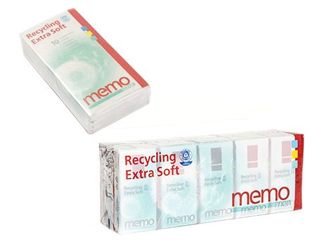 Zakdoekjes 4-laags - 100% gerecycled