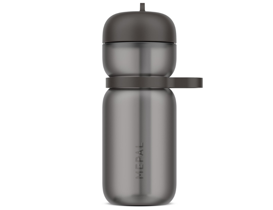 Drinkfles Flip 600 ml - Graphite Black