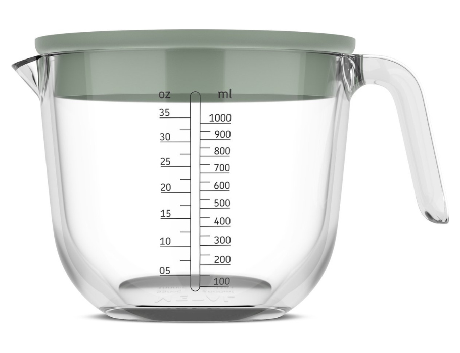 Mepal Maatbeker met deksel - Chef It - 1000 ml - Nordic Sage