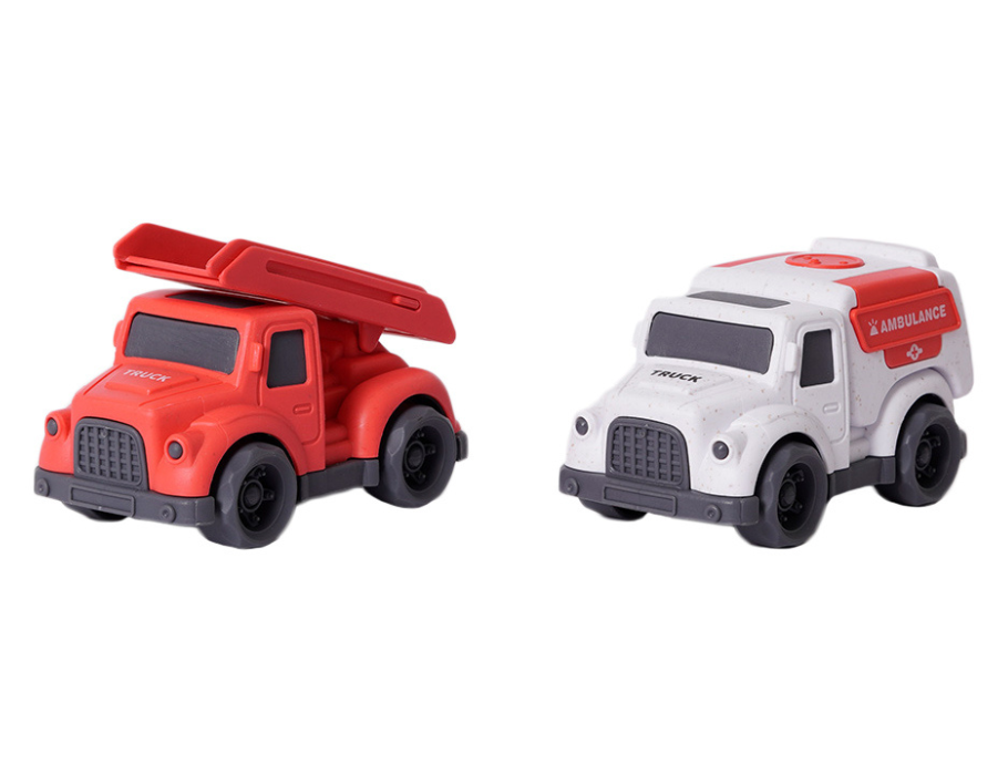 Bioplastic speelgoed truckset