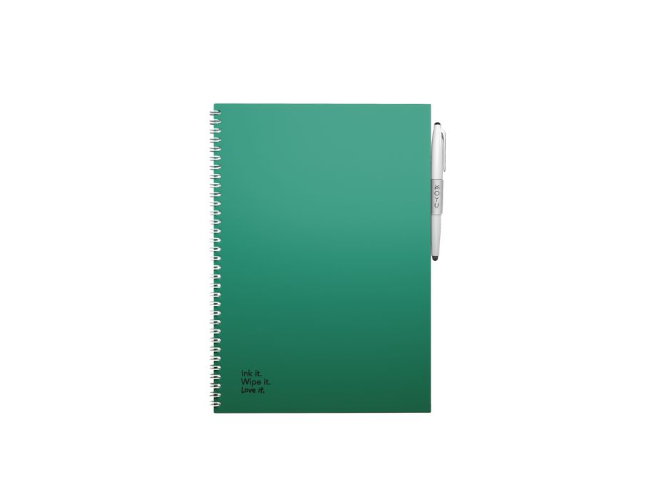 Notizblock - Hardcover A4 - Forest Green