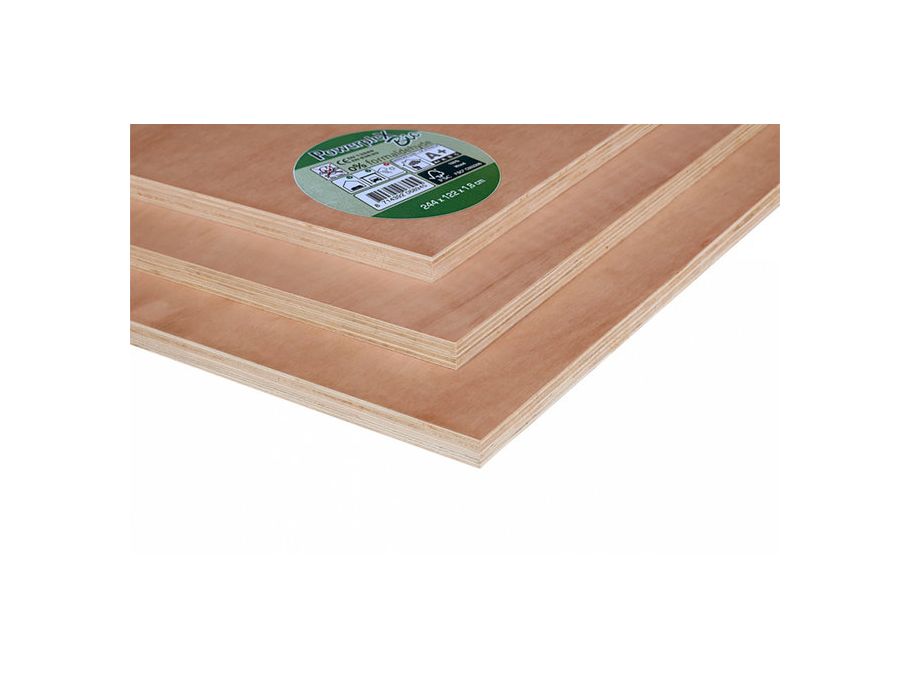 Powerplex Bio - Formaldehyde vrij - 122x244 - 12mm