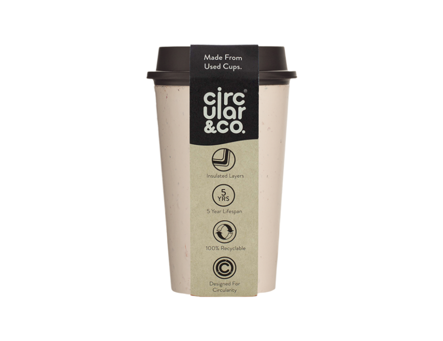 Now Cup 340 ml - Creme/Zwart