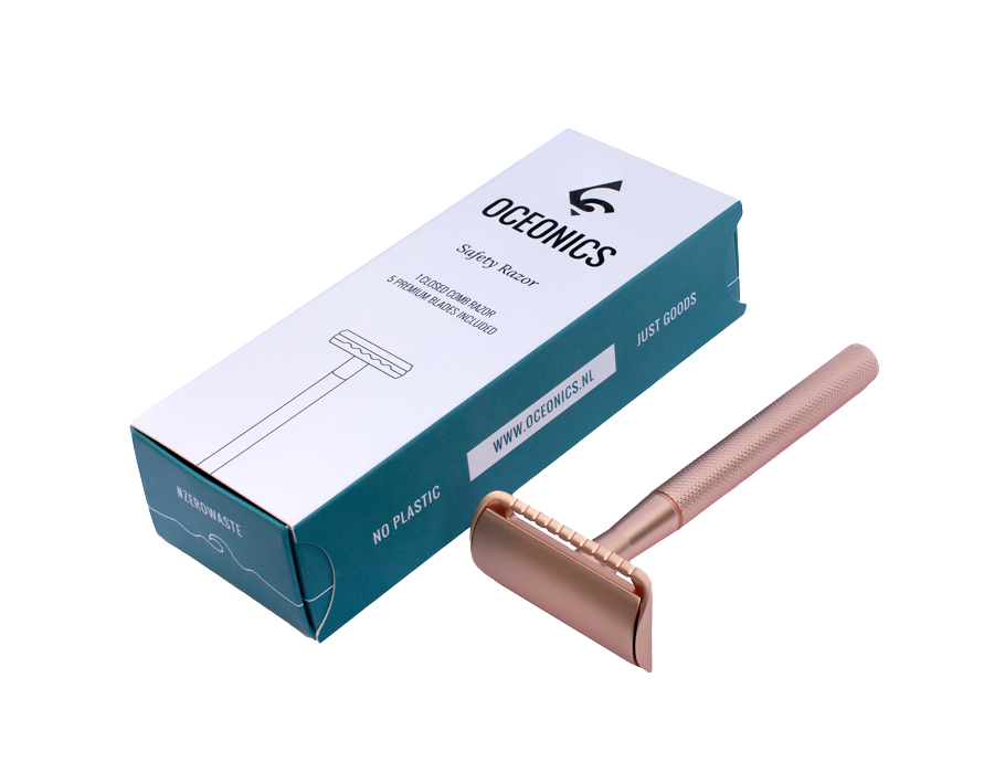 Scheermes Safety Razor Rosé - Rond