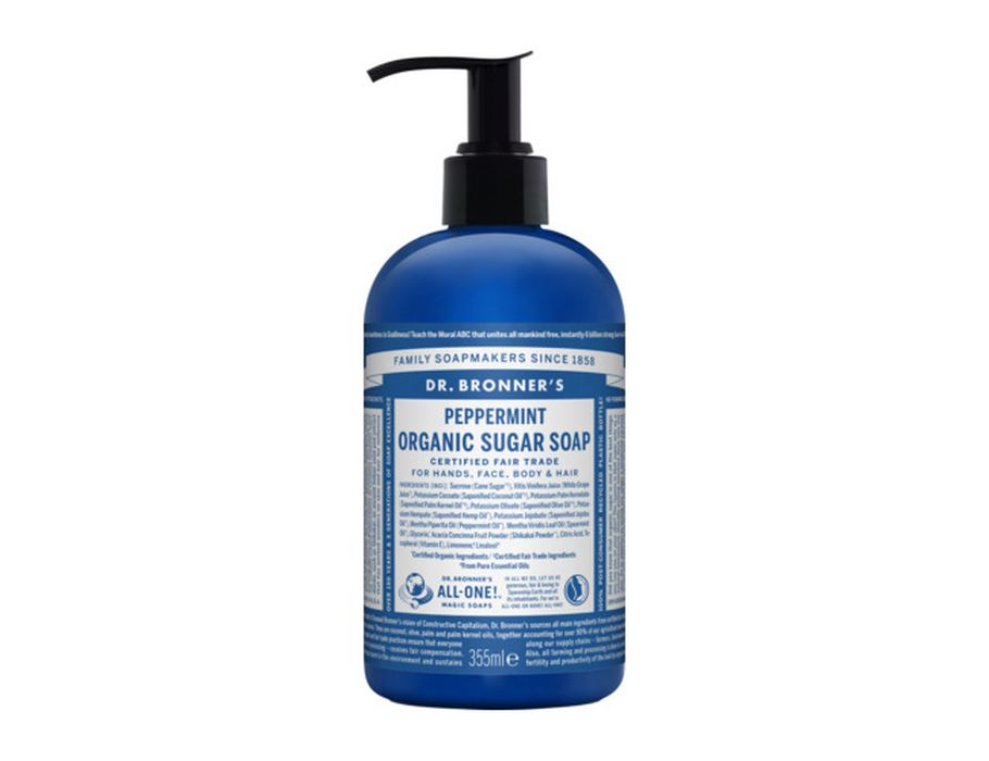 Dr. Bronner Shikakai Seife - Minze Pfefferminze