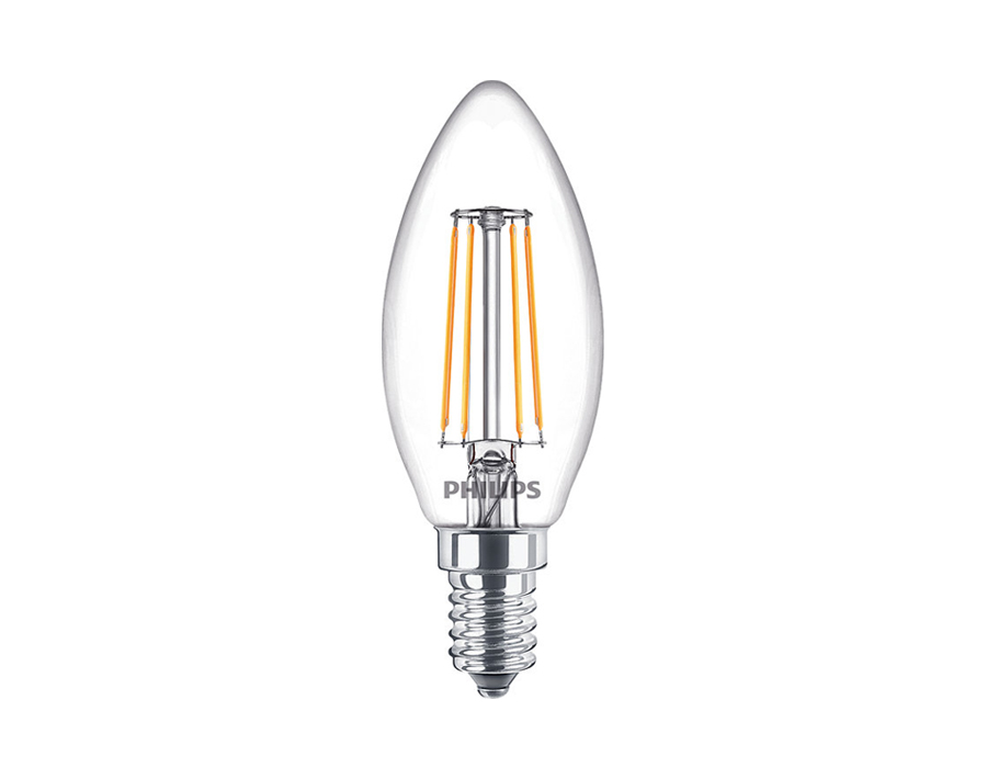 Led-Lampe Kerze - E14 - 470 lm - dimmbar