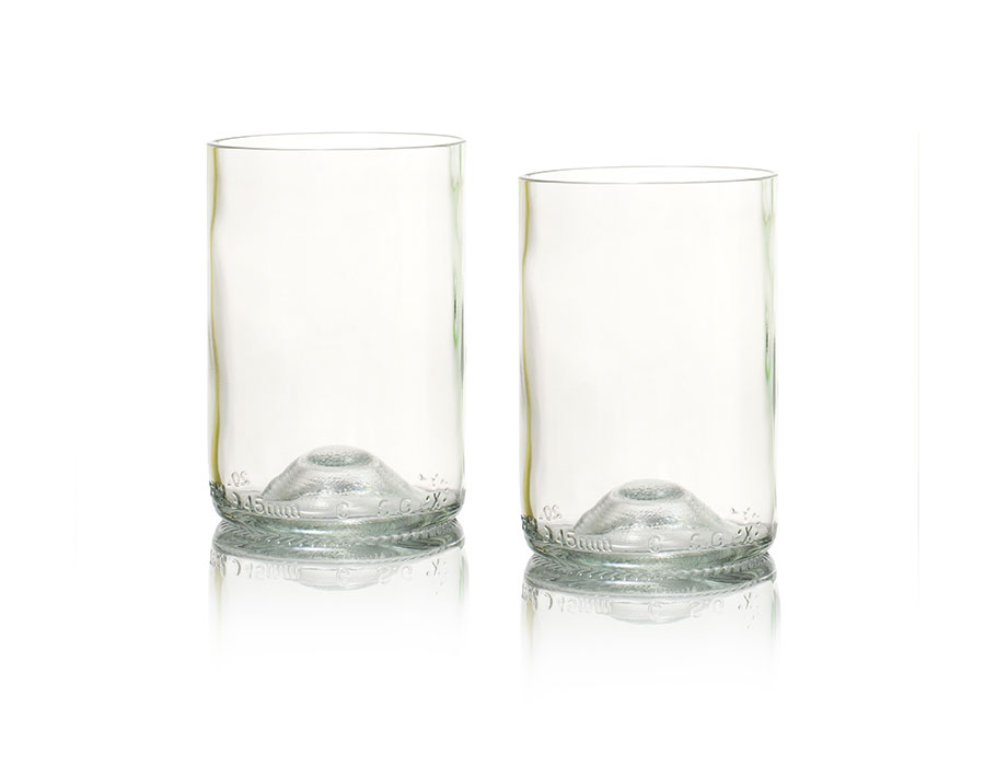 Rebottled Gläser - 2-pack - Klar