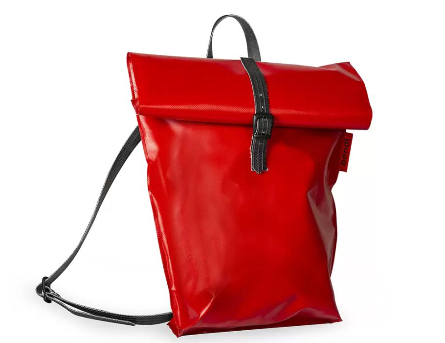 Rugzak rolltop backpack - Red