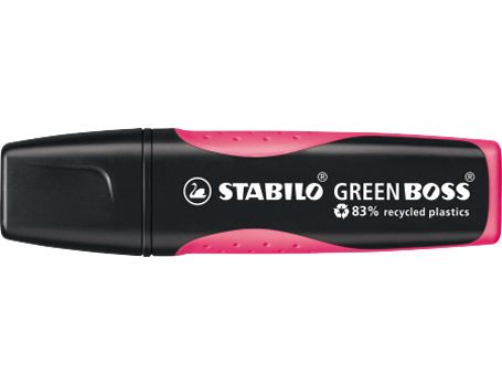 Textmarker - Green BOSS® - Rosa