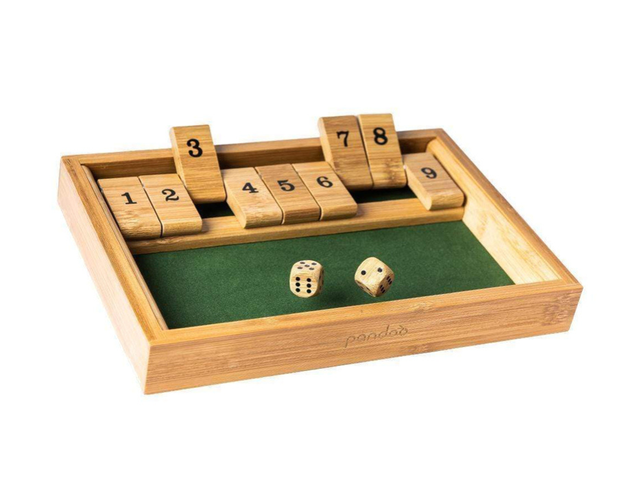 Shut The Box - Dobbelspel - Bamboe