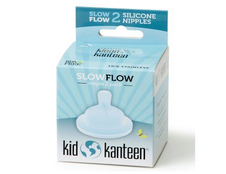 KleanKanteen Baby Speen - Slow flow - 2 stuks