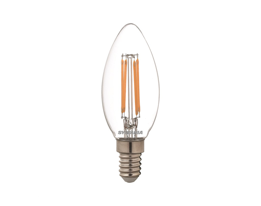 Ledlamp - Kaars - E14 - 470 lm - helder - dimbaar