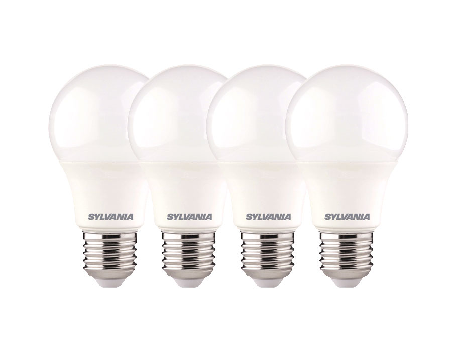 LED-Lampe - E27 - 806 lm - Glühbirne - Matt - 4 Stück