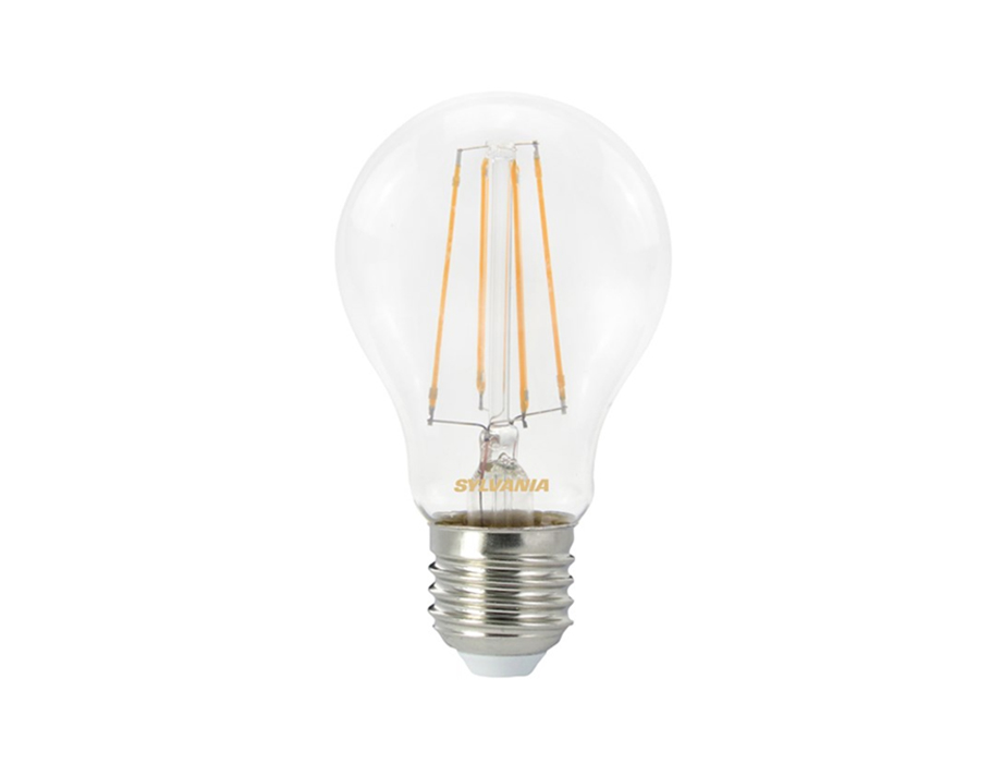 LED-Lampe - E27 - 806 lm - Glühbirne - transparent