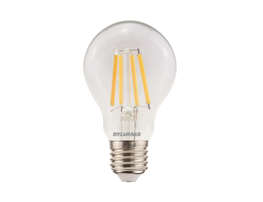 Led-Lampe - E27 - 806 lm - dimmbar - Glühbirne - transparent
