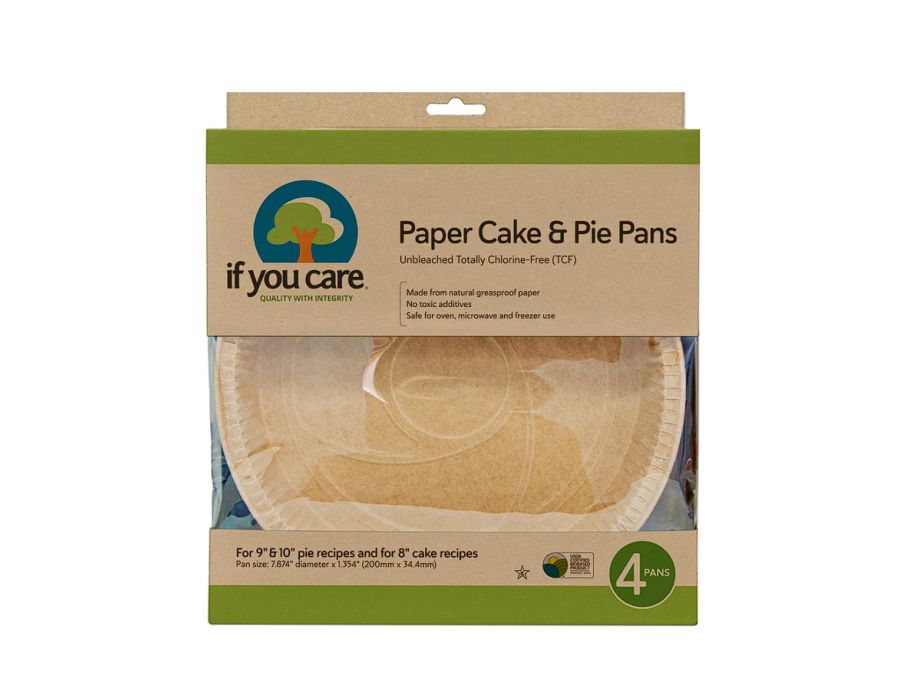 Taartvorm  Cake en Pie  - 4st - 20cm - FSC ongebleekt