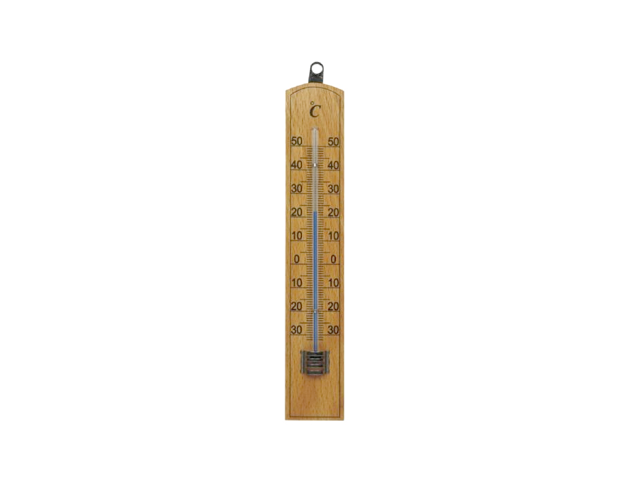 Thermometer - Holz - 20 cm