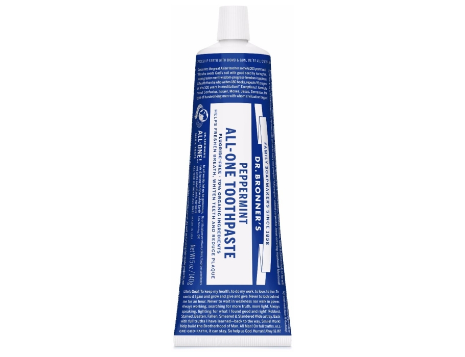 Tandpasta Peppermint - zonder fluoride