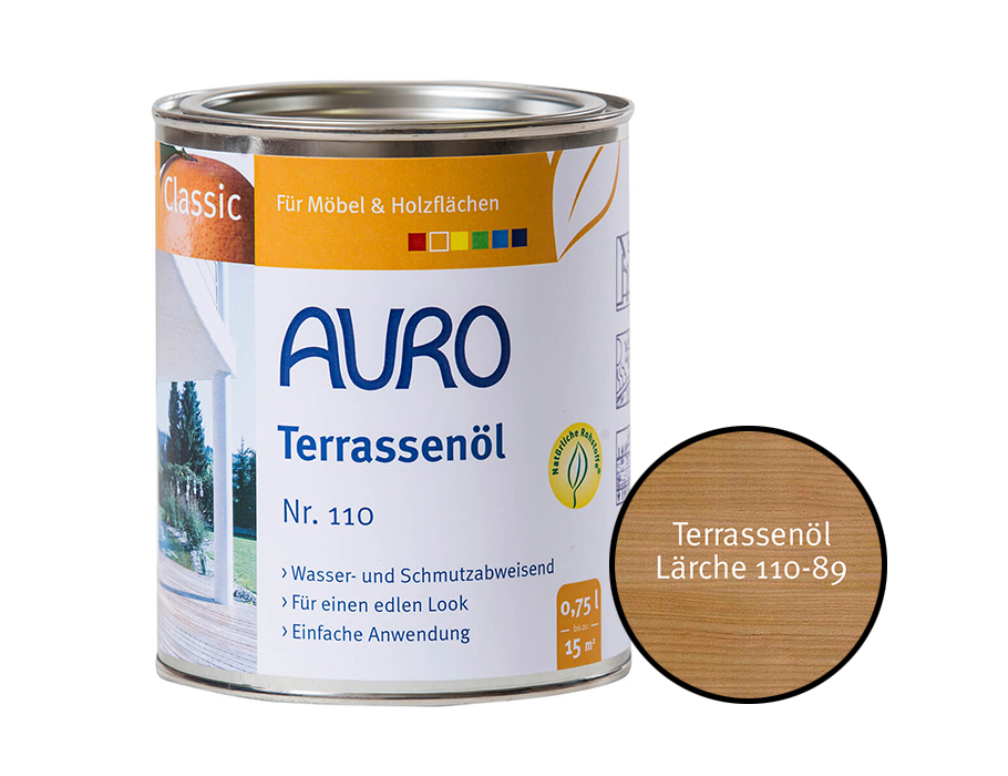 Terrassenöl - Lärche (Nr. 110-89) - 0,75 l