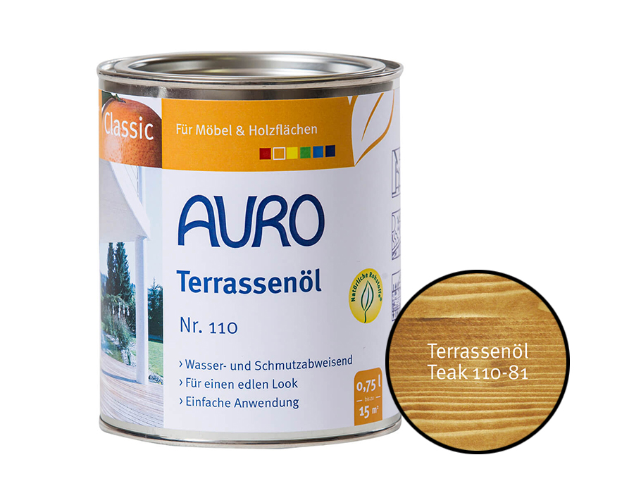 Terrasolie - Teak (Nr.110-81) - 0,75L