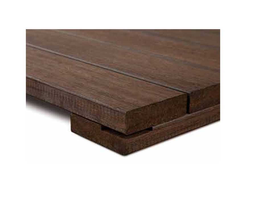 Bamboo X-treme Terrassenfliese 5 Dielen  - 595x595x36- geölt