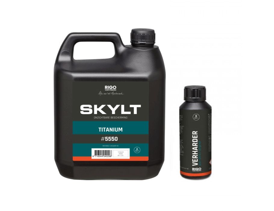 Skylt Titanium 4L - A + B Komponenten