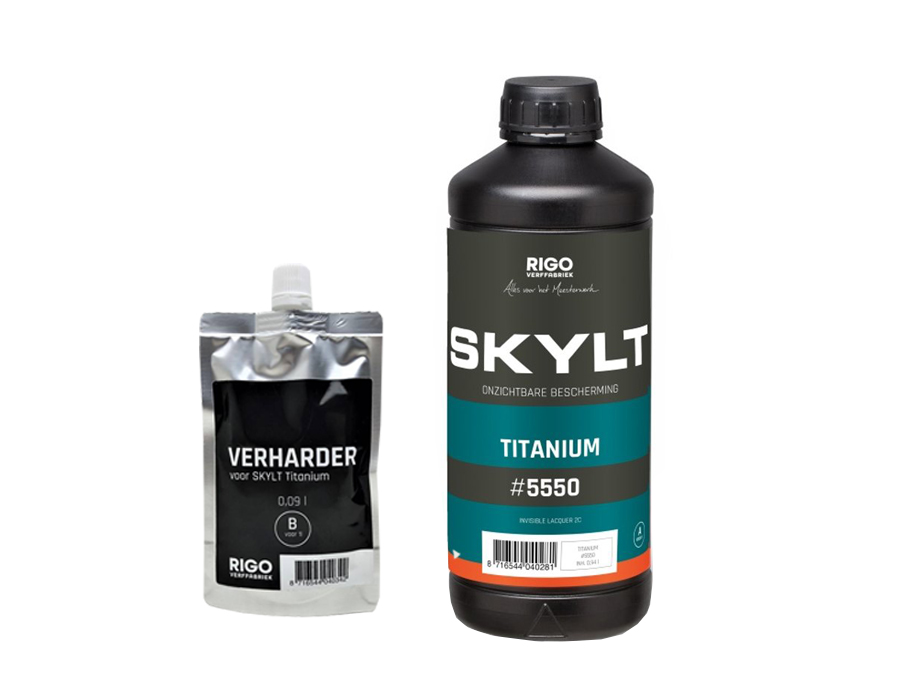 Skylt Titanium 1L - A + B Komponenten