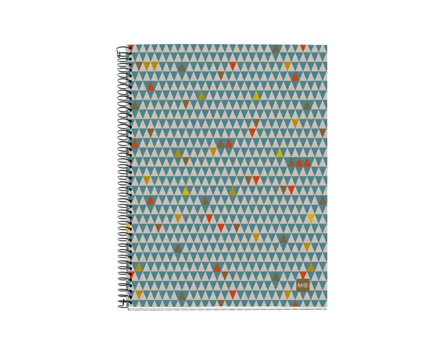 Notitieboek - Driehoeken - A4 Gelinieerd - 120 blz