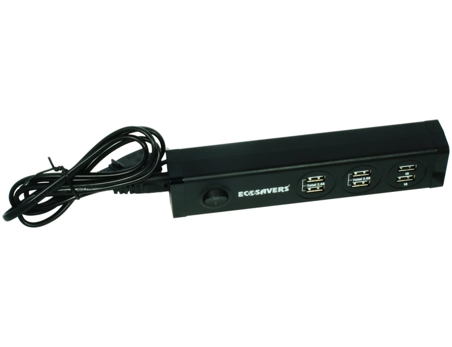 Slimme USB oplader 6 uitgangen