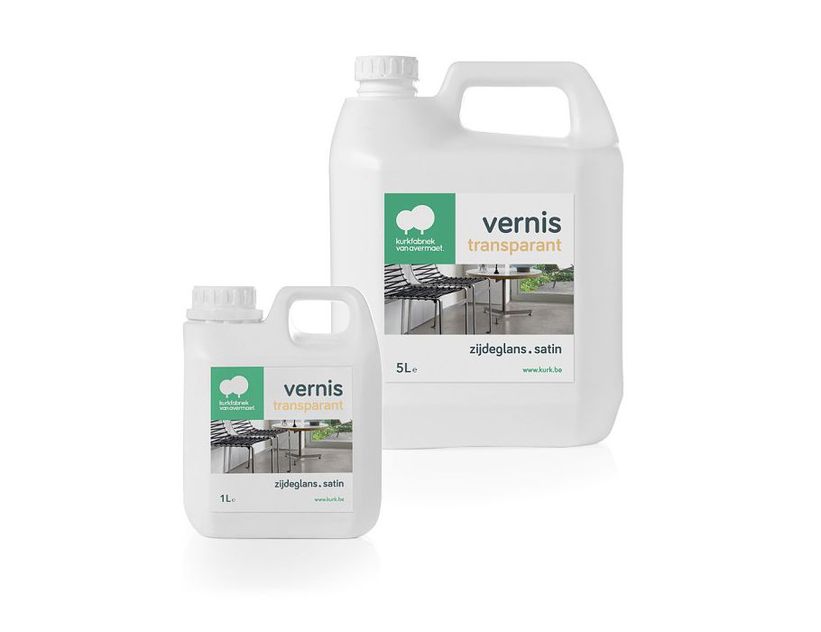 Vernis transparant - kurk 5 Liter