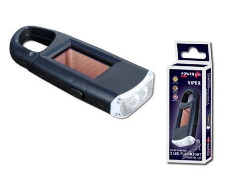 Mini-Taschenlampe mit Karabiner - Viper