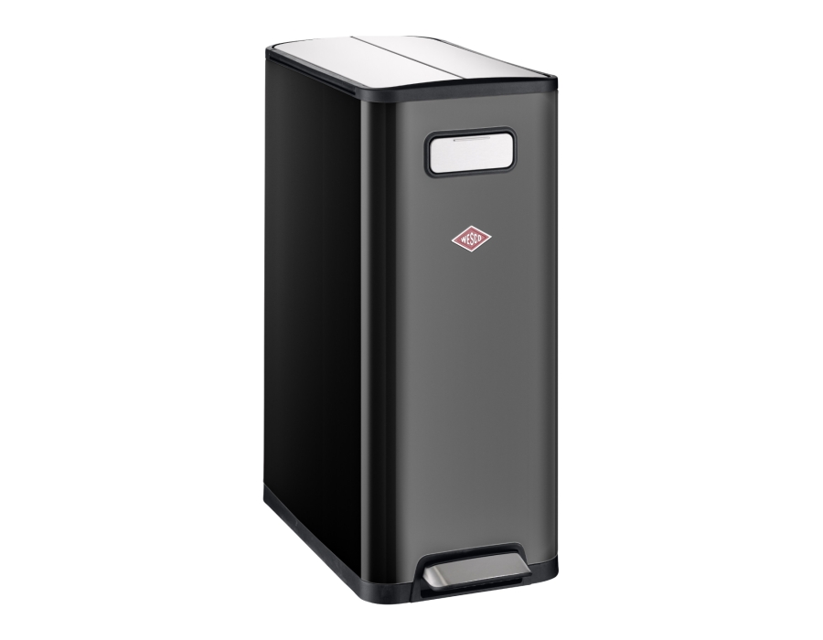 Prullenbak big double master - zwart