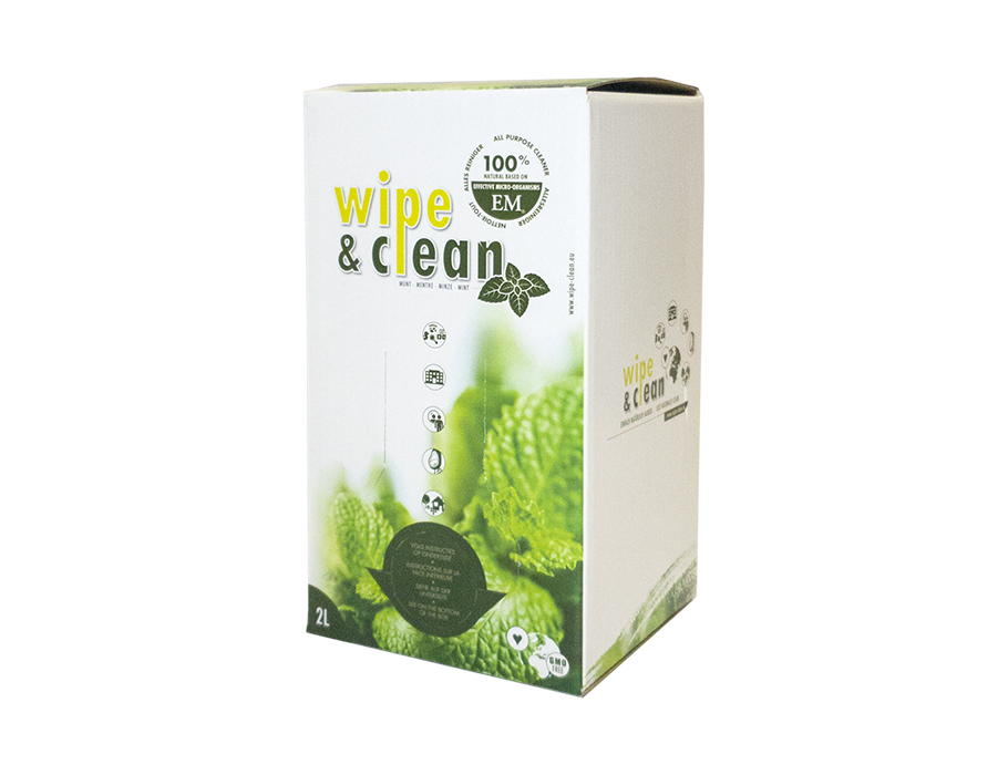 Reinigungsmittel Wipe & Clean Mint - 2L