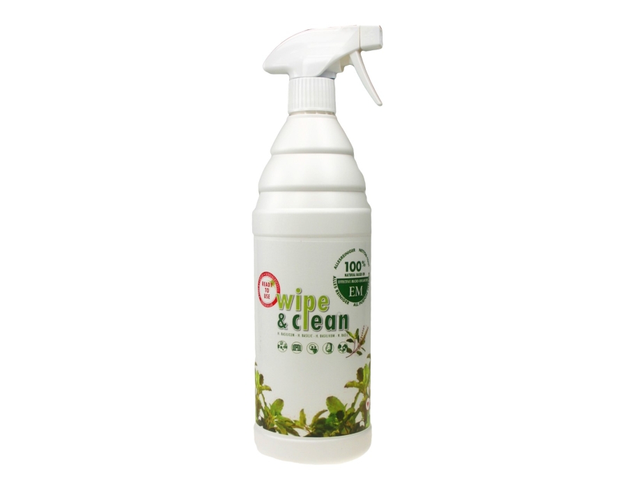 Reinigingsmiddel - Wipe & Clean - Basilicum - 1L